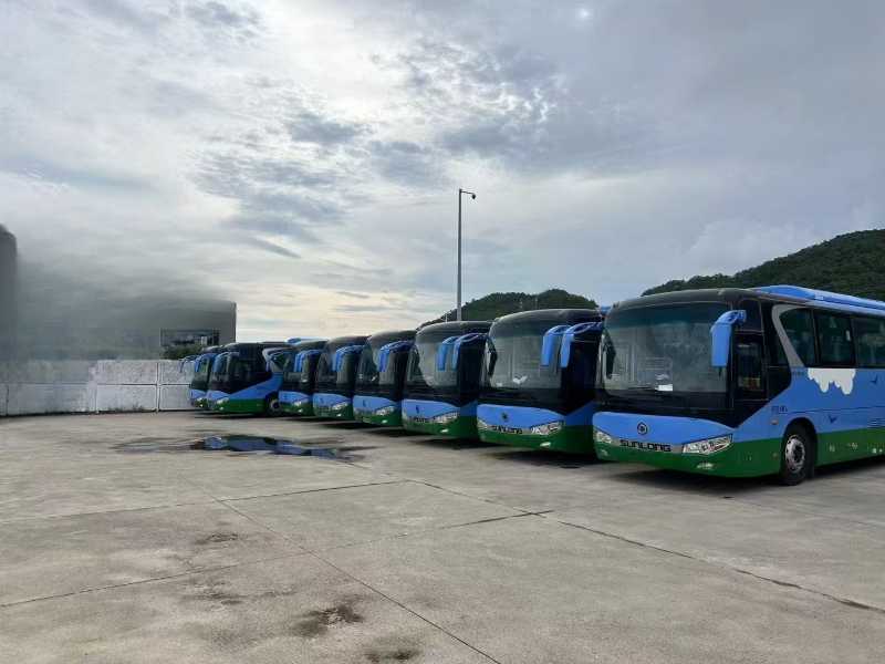 多臺(tái)東北配46座寧德時(shí)代申龍旅游電車 