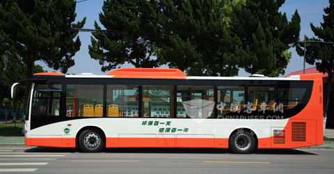 投放在廣州市場的安凱LPG公交車