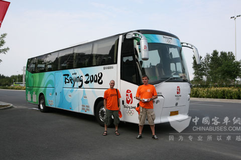 純電動(dòng)客車在奧運(yùn)會(huì)上的亮相，中通新能源客車在世界上嶄露頭角