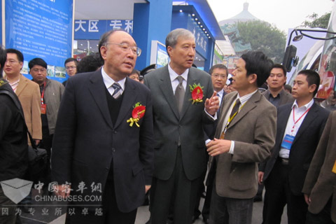 恒通新能源客車中國專利周上放光彩