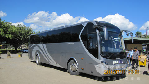 中通針對斐濟市場開發的LCK6125H凱越豪華客車