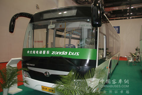中大YCK6128BEVC型純電動城市公交車