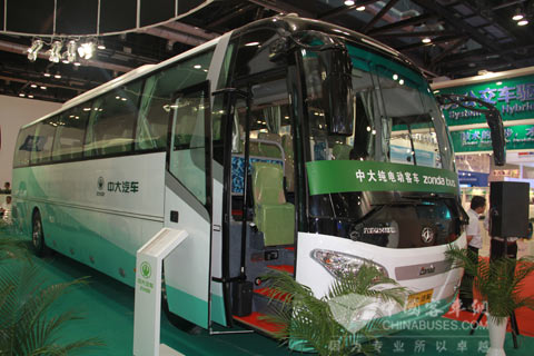 中大YCK6126BEVL型純電動多用途旅游客車