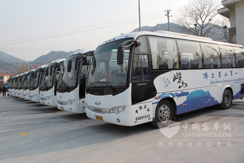 嶗山風(fēng)景區(qū)區(qū)間海格觀光車(chē)