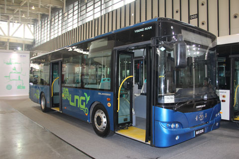2012 CIBC年度最具影響力新能源客車獎得主——JNP6105GC城市客車