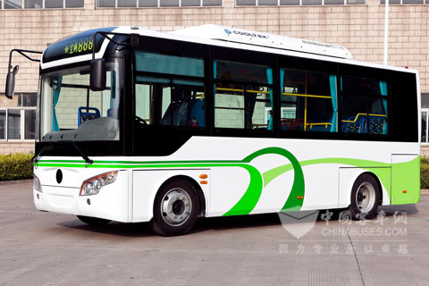 國內首款7米純電動客車YS6700GBEV