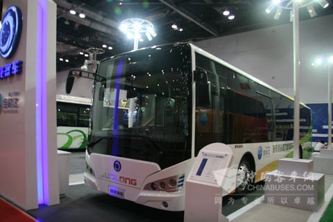 申龍客車SLK6129混合動(dòng)力城市公交客車