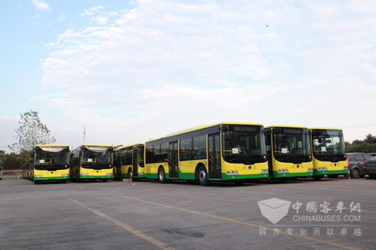 申龍燃氣車助莆田公交升級換代