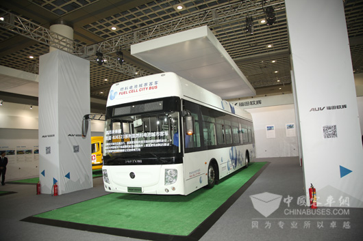 智藍(lán)BJ6123氫燃料電池城市客車(chē)