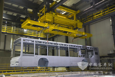 時代電動智能化工廠電泳車間