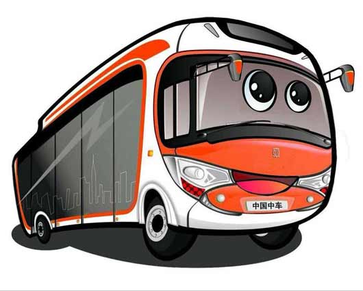 中車時代電動8米純電動客車-卡通造型
