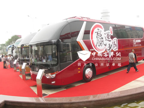 大金龍“贏運中國”巡展車型