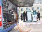 山東省首座大型電動汽車充電站
