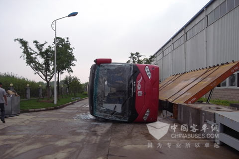 側翻試驗中的領御