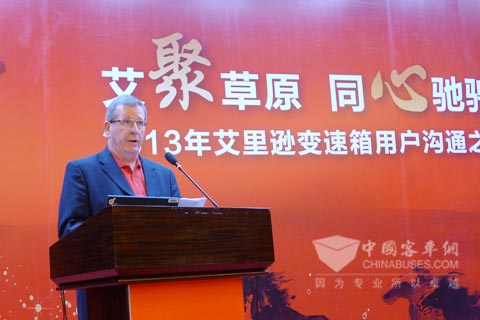 艾里遜國際市場營銷、銷售及服務副總裁Michael Headly
