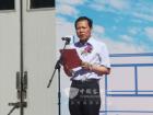 北汽福田總經理王金玉出席會議并發表講話