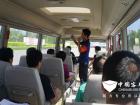 在宇通T7的封閉車廂內進行甲醛含量測試，國家標準上限為0.1mg每立方米。