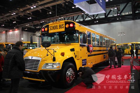 藍鳥校車：第一屆中國國際校車展  