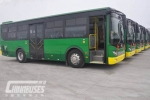 五洲龍批量公交車出口墨西哥