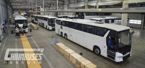 瑞典巴士制造商斯堪尼亞在印度工廠投產城市公交車