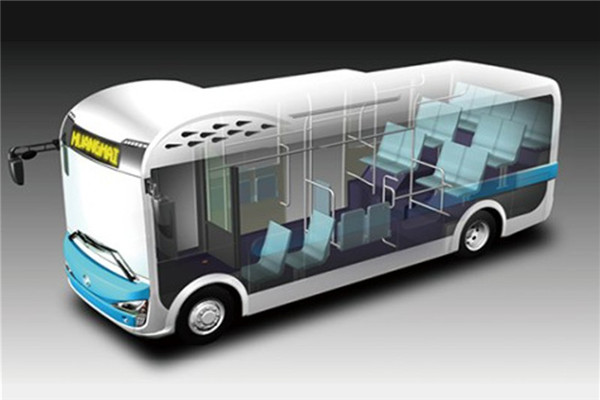 黃海DD6762B01N公交車(chē)（天然氣國(guó)五13-21座）