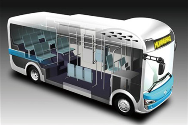 黃海DD6762B01N公交車(chē)（天然氣國(guó)五13-21座）