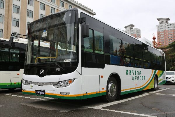 黃海DD6120CHEV1N公交車（天然氣/電混動(dòng)國五20-41座）