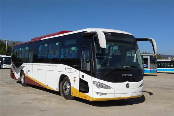 福田歐輝BJ6127SHEVCA-2插電式公交車（柴油/電混動國六24-50座）