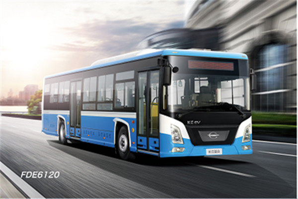 五龍F(tuán)DE6100PBABEV02公交車（純電動16-37座）