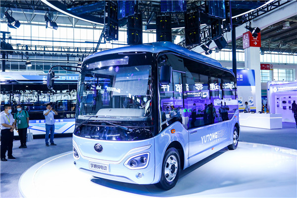 宇通ZK6606BEVG1低入口公交車（純電動10-14座）